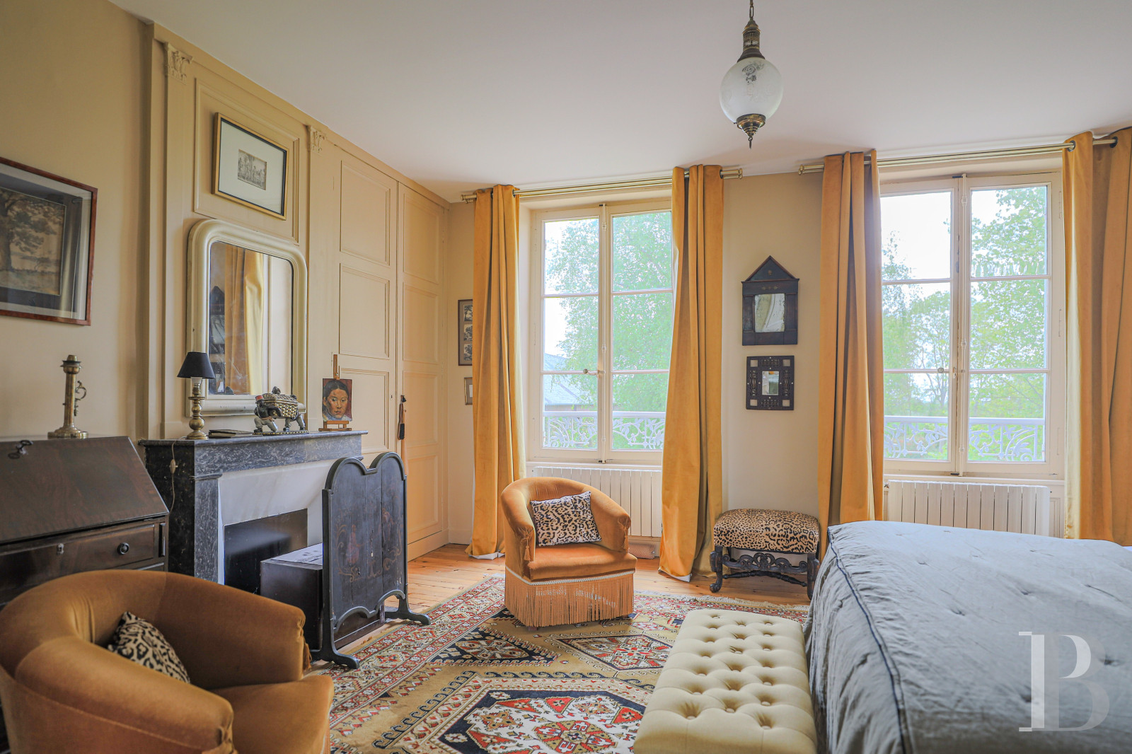 A 19th-century house bordered by a moat, in the Pays d'Auge region, in Normandy  - photo  n°26